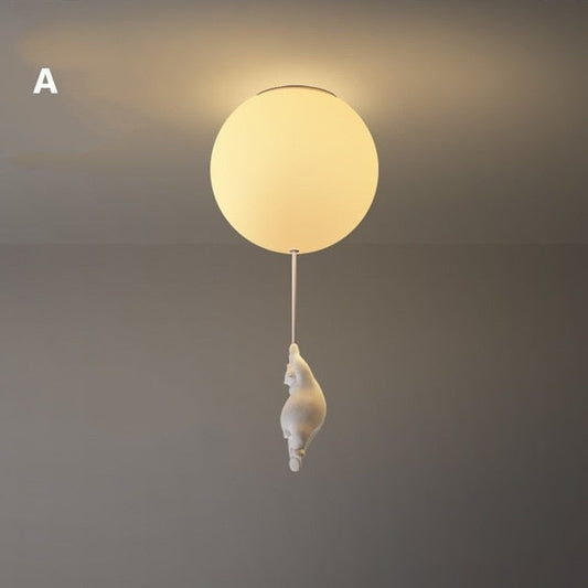 Lampe Enfant Élégante Plafond Colorée - Foivo