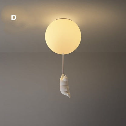 Lampe Suspendue Enfant Ours Mignon