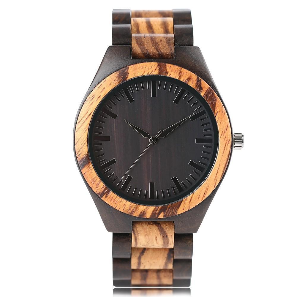 Montre Bois Élégante pour Homme Écologique - Foivo