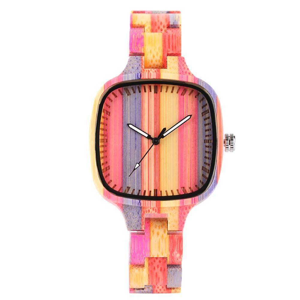 Montre Écologique Quartz Bamboo Chic - Foivo