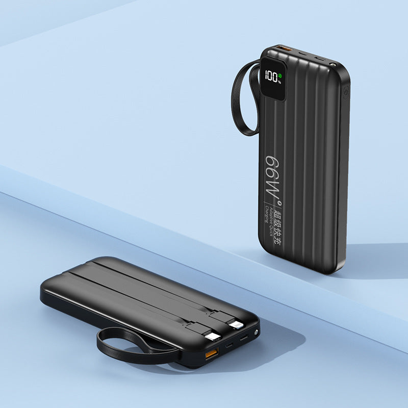 Banque d'alimentation portable avec affichage numérique et charge rapide 2