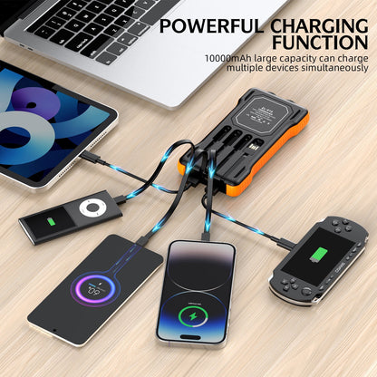 Banque d'énergie solaire portable multifonction pour hommes et femmes 3