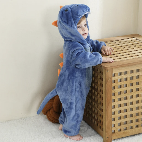 Barboteuse Bébé Animaux Hiver Amusante 10