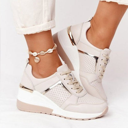 Baskets Compensées Femme Chic 2