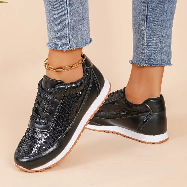 Baskets Femme Design Brillant 2
