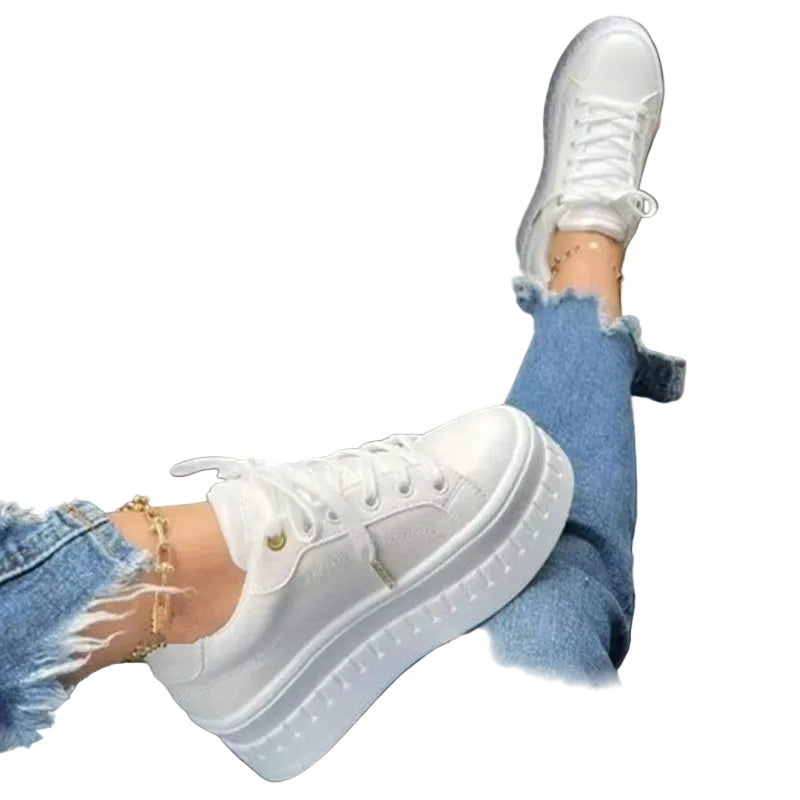 Baskets Femme Plateforme Confortable Style Chic - Foivo