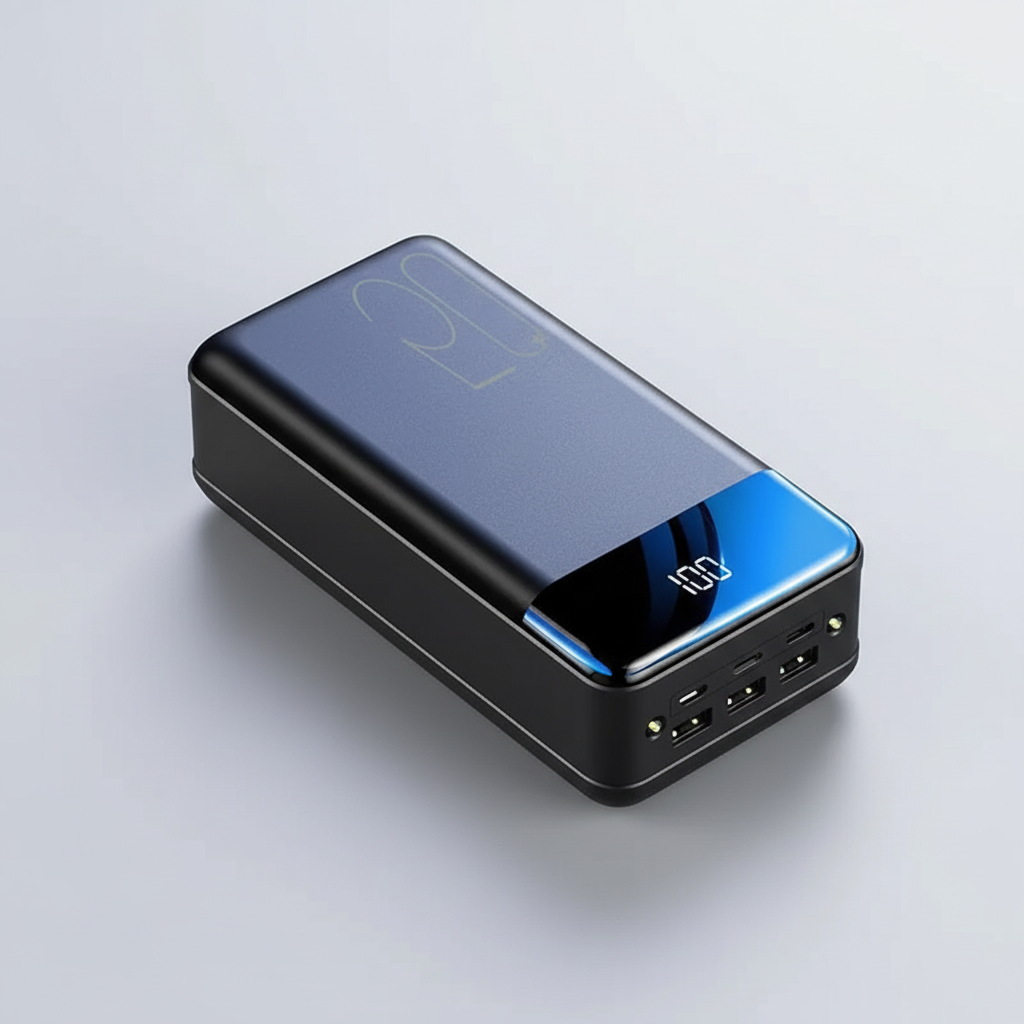 Batterie Externe Universelle 5000mAh Sorties USB avec Affichage - Foivo