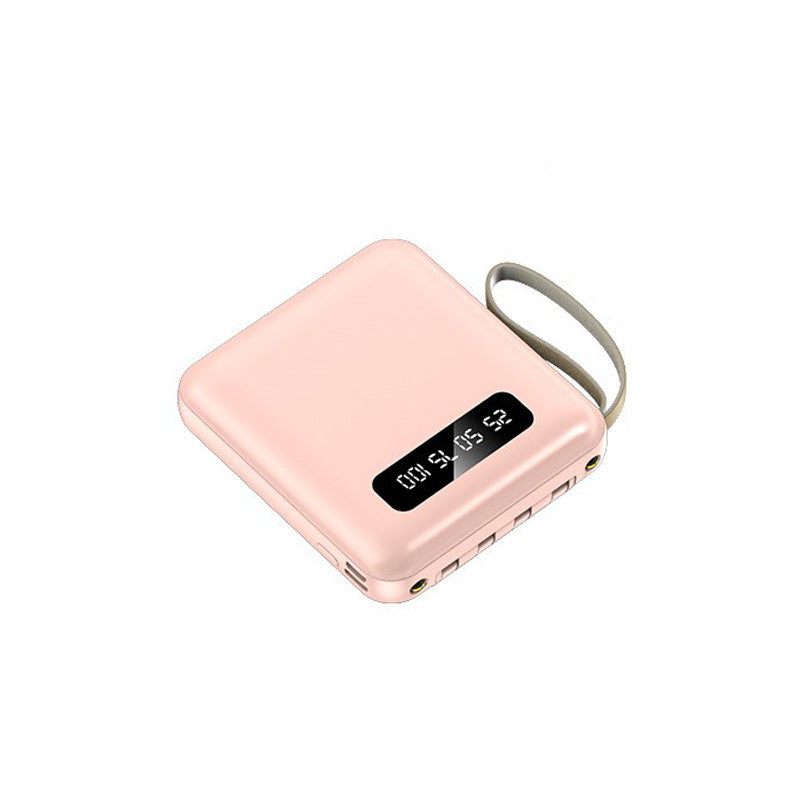 Batterie Externe Compacte avec Câbles Intégrés pour Homme et Femme 1
