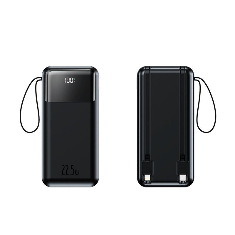 Batterie Externe Portable avec Écran LED Charge Rapide Unisexe - Foivo