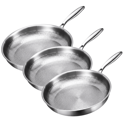Batterie de cuisine Unisexe en Titane Casseroles Antiadhésives - Foivo