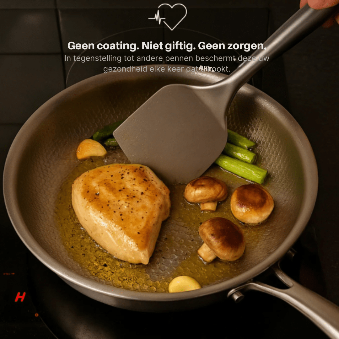 Batterie de cuisine Unisexe en Titane Casseroles Antiadhésives