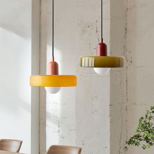 Lampe Suspendue Design En Verre Transparent - blxckfr