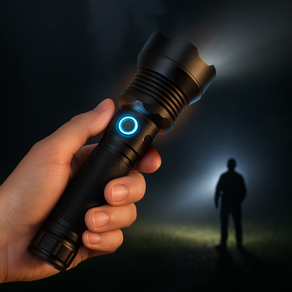 Lampe Torche LED Tactique Rechargeable - BlxckFR