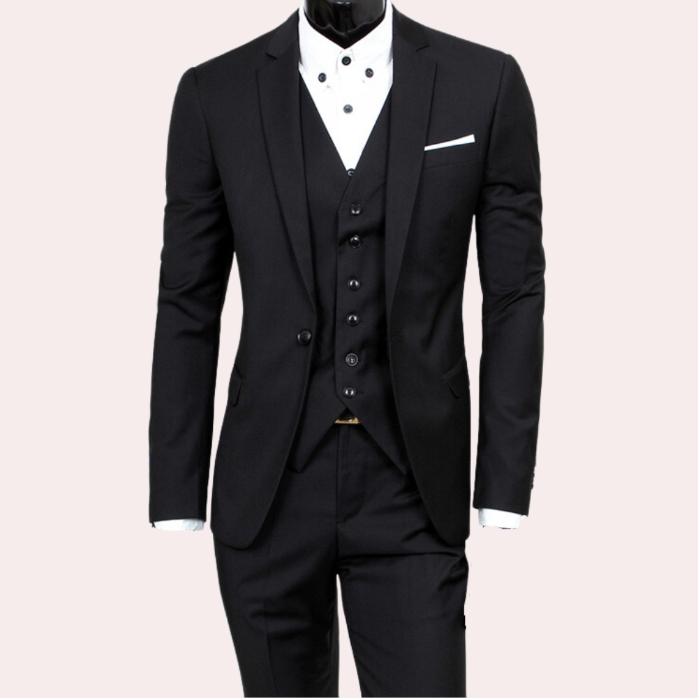 Costume Homme Été Chic 3 Pièces
