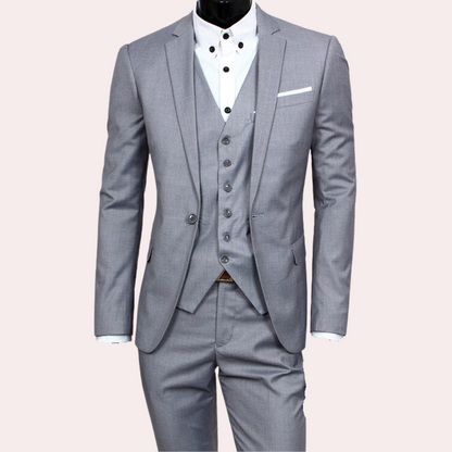 Costume Homme Été Chic 3 Pièces