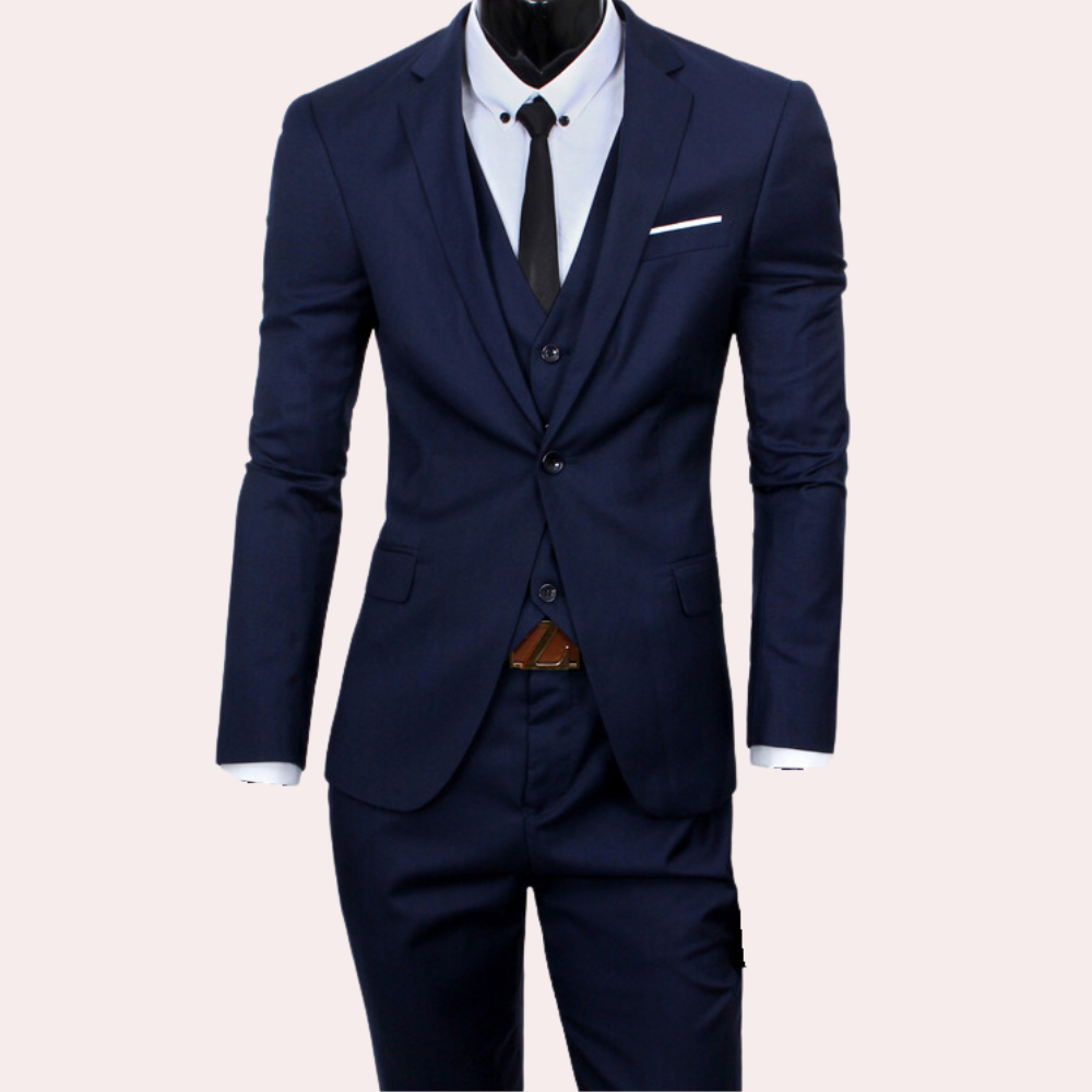 Costume Homme Été Chic 3 Pièces