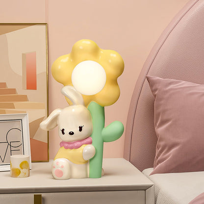 Lampe de Nuit Amusante pour Enfants avec Lapin