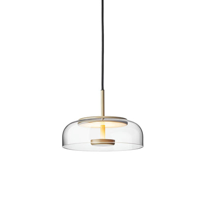 Luminaire LED Chic en Laiton et Verre