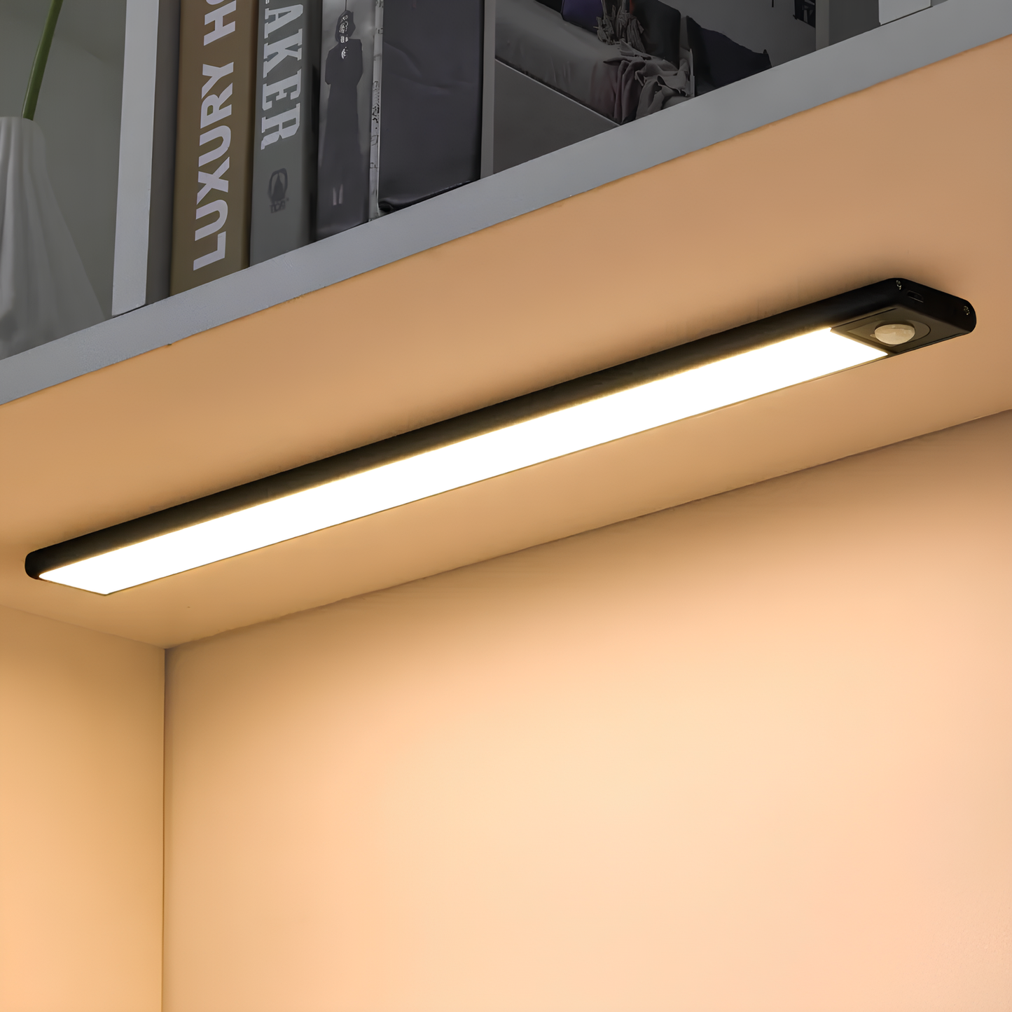 Lampe Murale LED à Détecteur de Mouvement Réchargeable