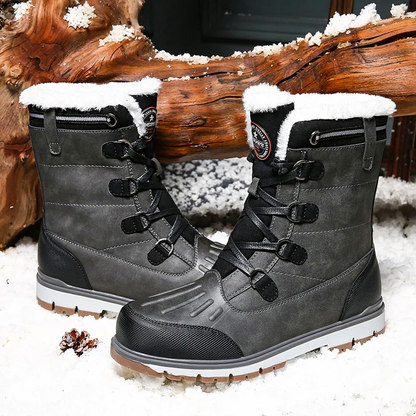 Bottes Hivernales Imperméables Fourrées Antidérapantes - BlxckFR