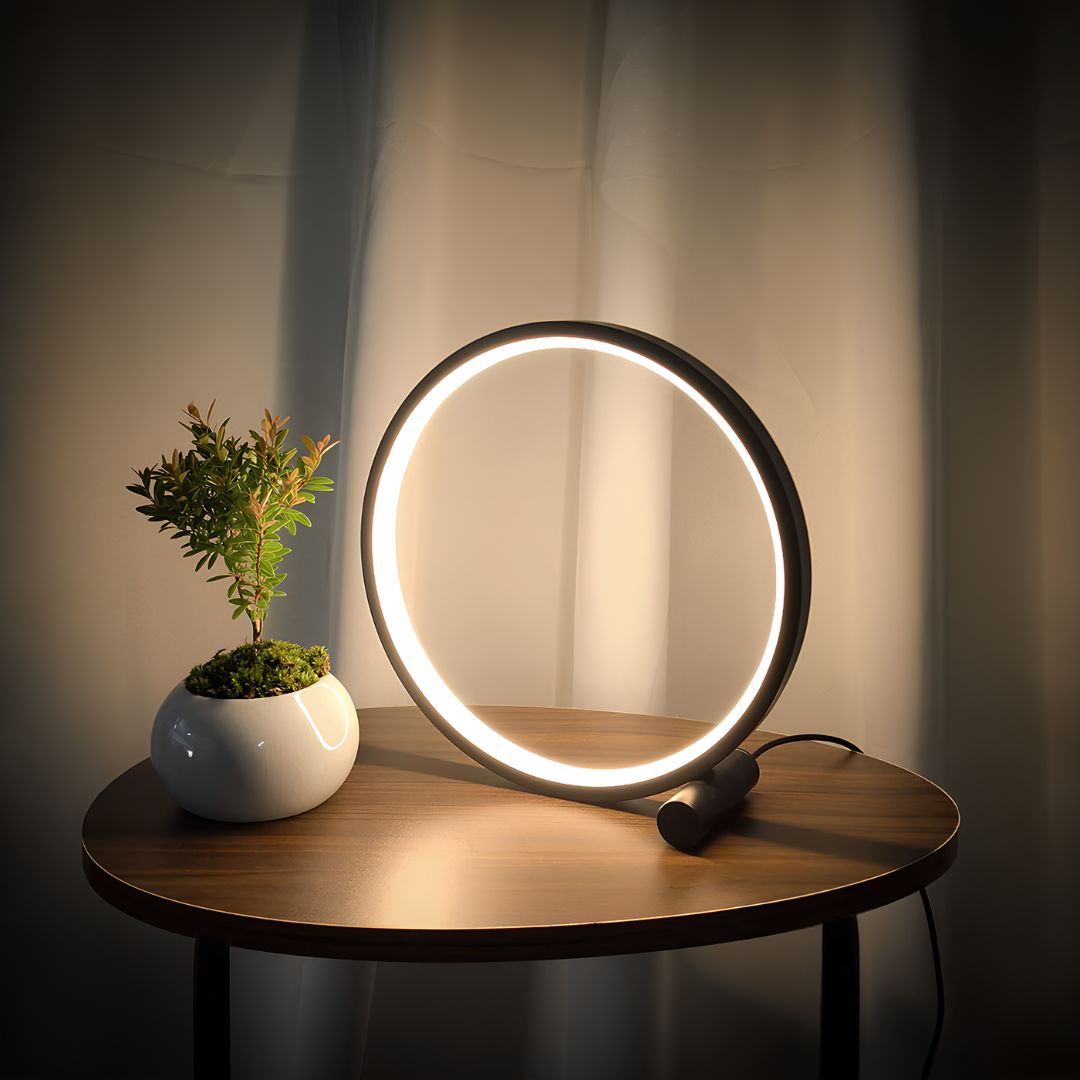 Lampe de Chevet LED Réglable avec Anneau - BlxckFR