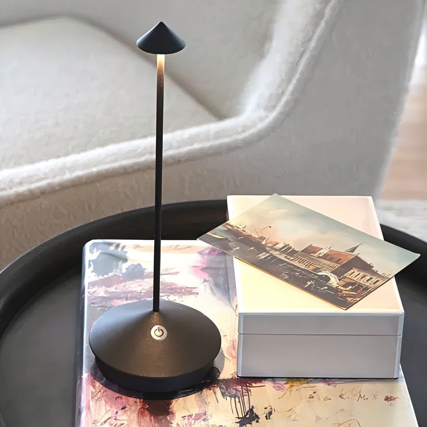 Lampe de Table LED Portable Aluminium Réchargeable