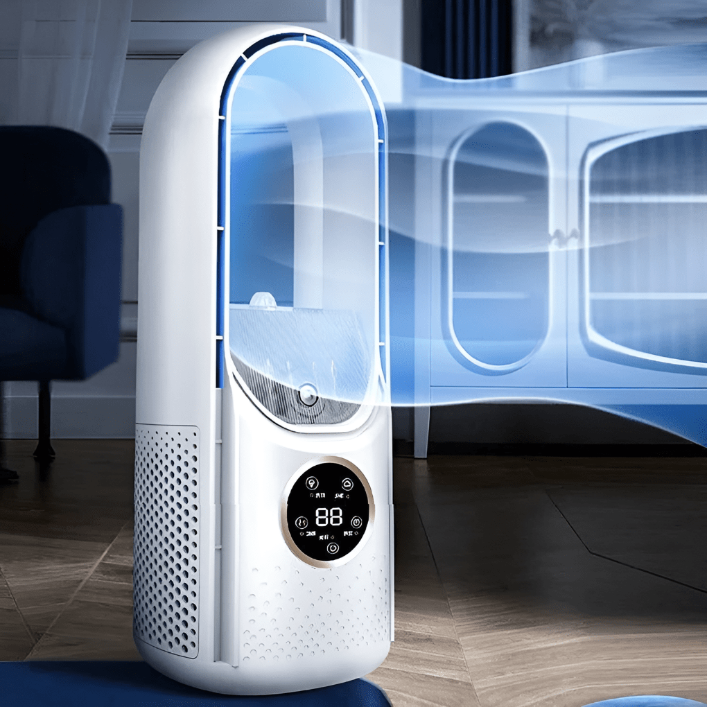 Ventilateur Sans Lames Silencieux Modes Multiples - Foivo