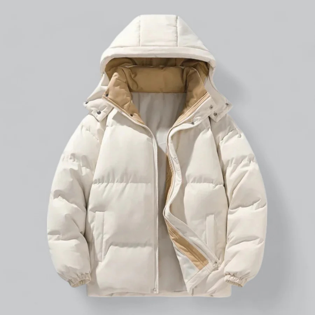 Veste Hivernale Douillette pour Hommes à Capuche