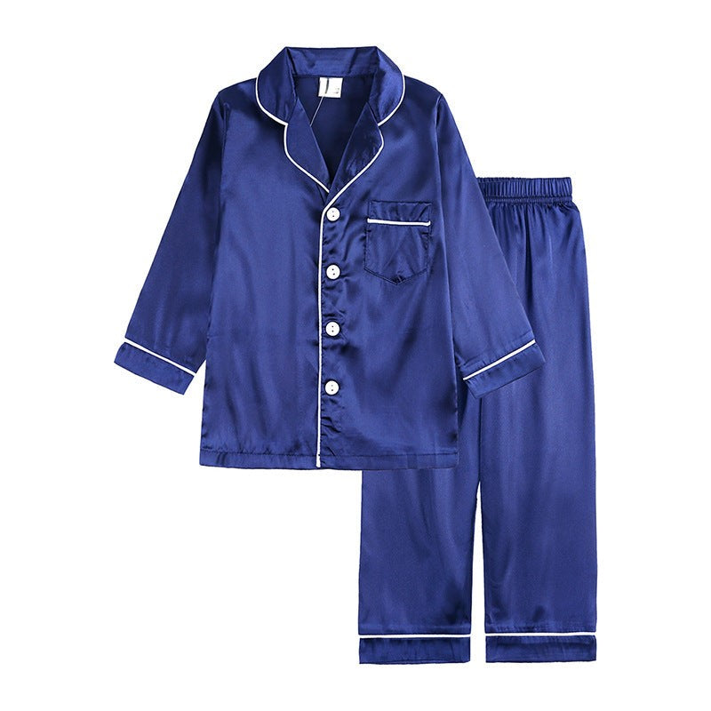 Ensemble de Pyjama En Soie Doux pour Enfants