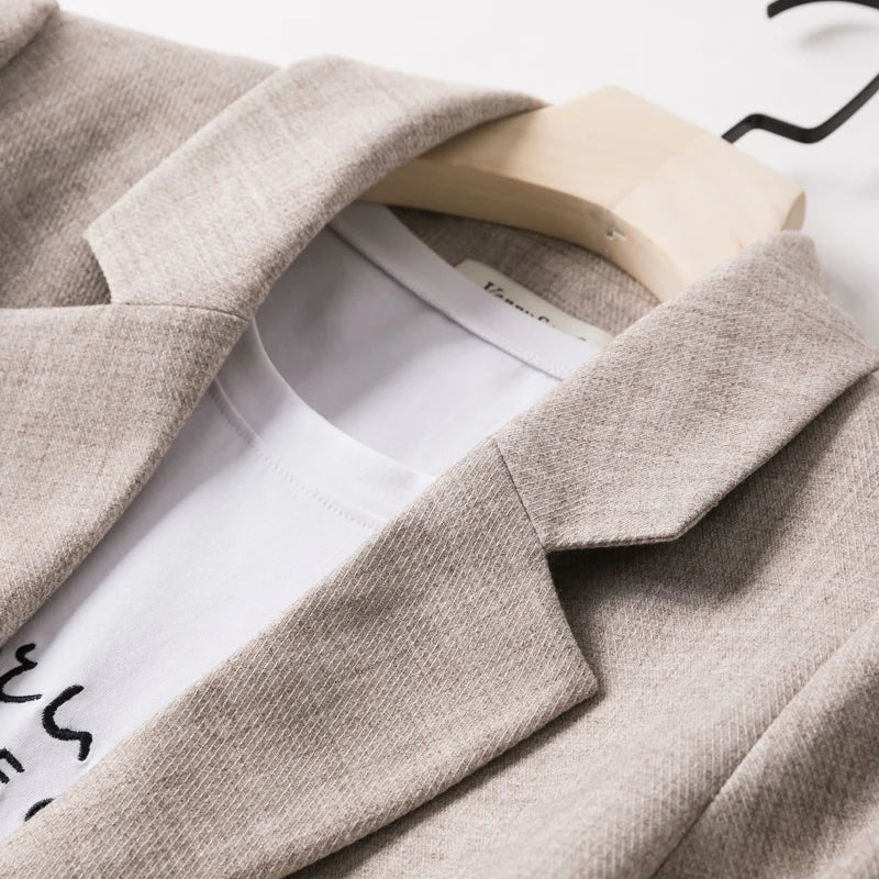 Blazer Femme Décontracté à Manches Longues 6