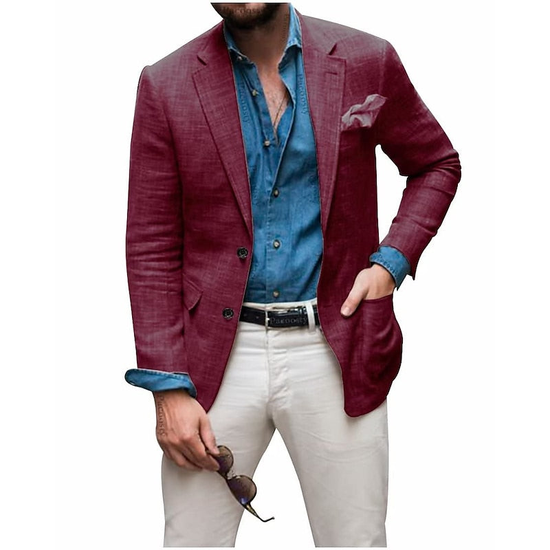 Blazer Homme Décontracté Polyvalent 11