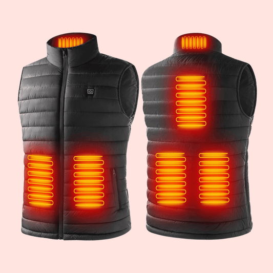 Gilet Isolant Mixte - Légère, Imperméable & Réglage de Chaleur - blxckfr