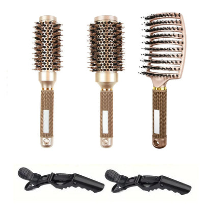 Brosse Cheveux Professionnelle pour Volume et Éclat - Foivo