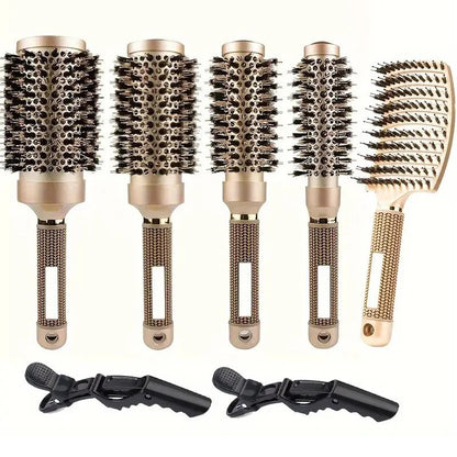 Brosse Cheveux Professionnelle pour Volume et Éclat
