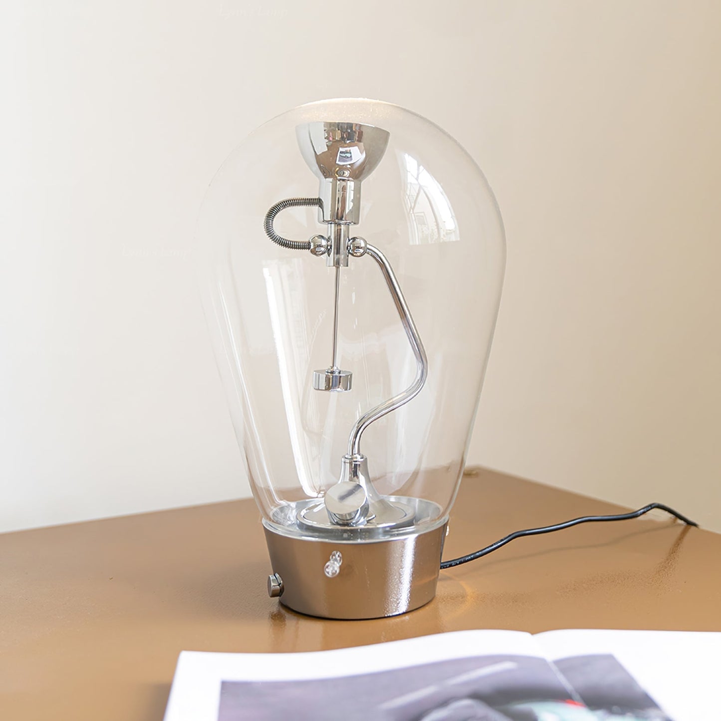 Lampe de Table Design en Cristal | Élégante et Éco-Énergétique
