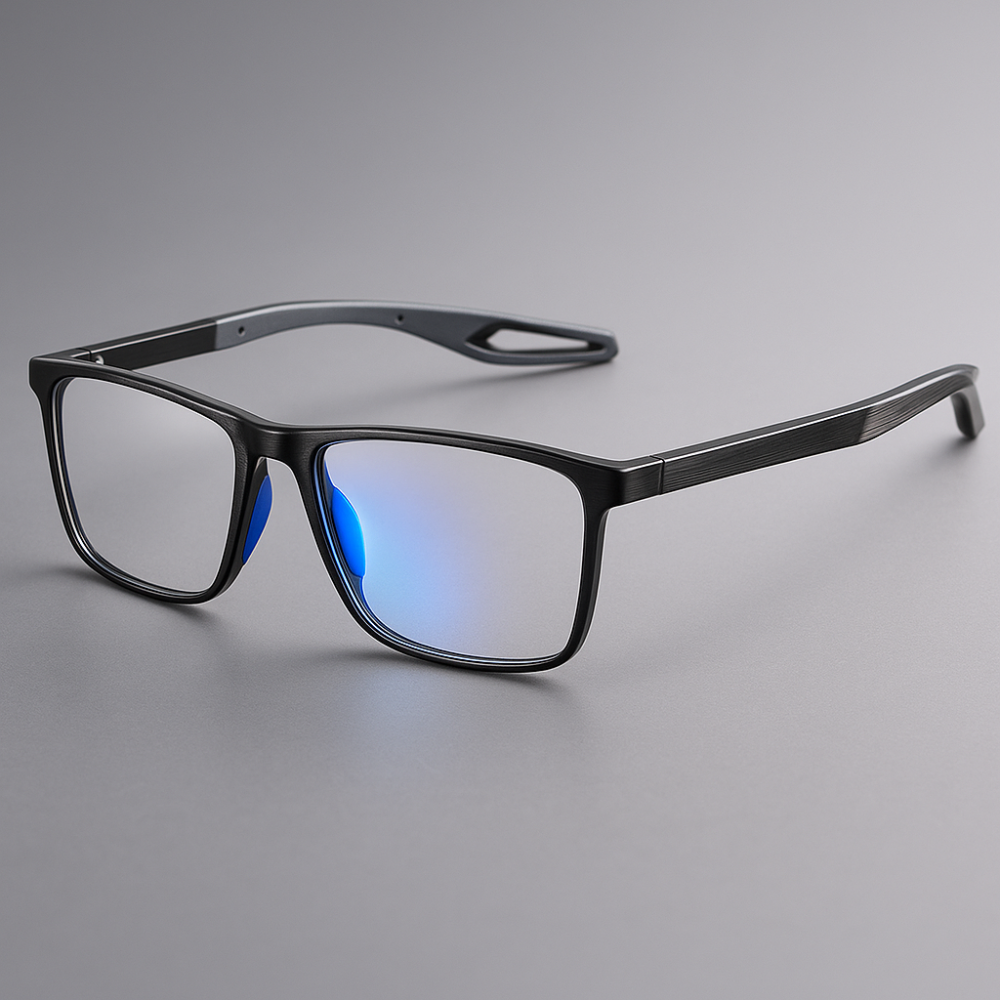 Lunettes de lecture légères pour hommes Anti-Lumière Bleue