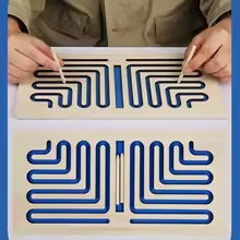 Labyrinthe En Bois Amusant Pour Tous Âges