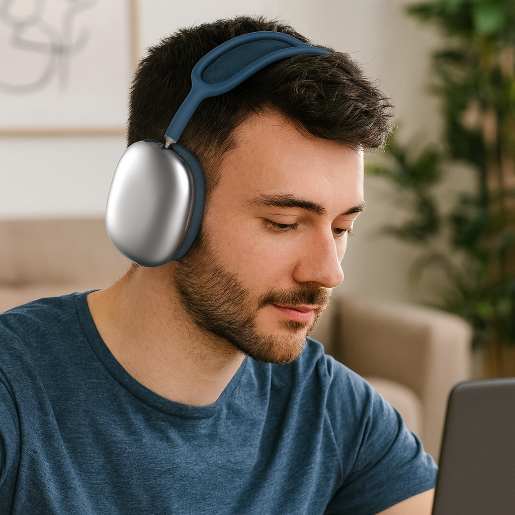 Casque Audio Bluetooth Écouteurs Anti-Bruit