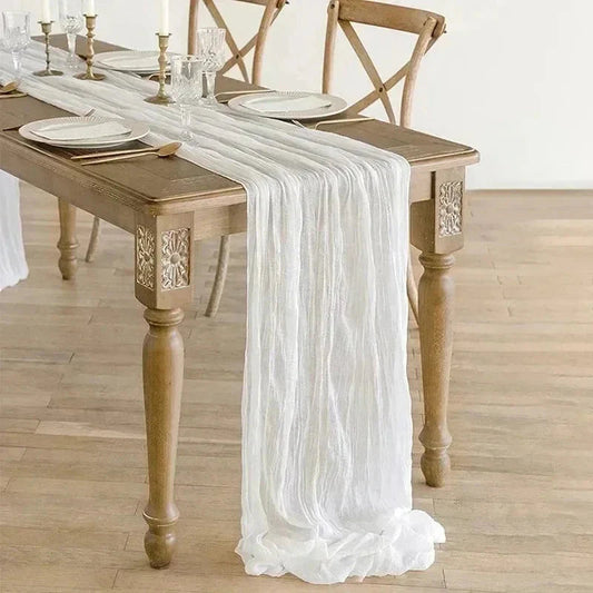 Nappe de Table en Coton Brodé | Ensemble 10 Pièces Décoratif - Foivo