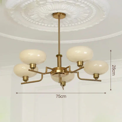 Lampe Plafond Rétro Chic – Lustre Design Nordique Élégant