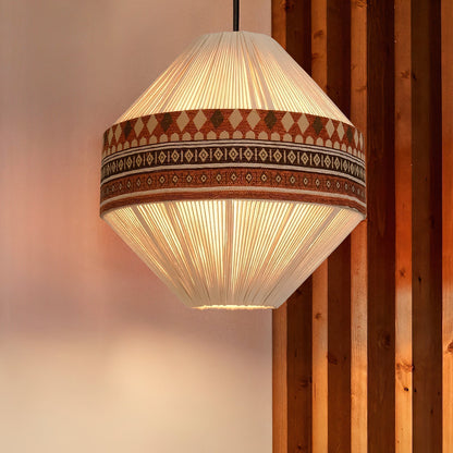 Lampe Suspendue Chic avec Franges et Éclairage Doux - Foivo