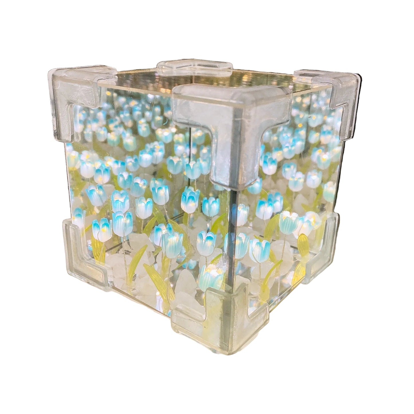 Boîte Lumineuse Unisexe Forme Tulipe - Foivo