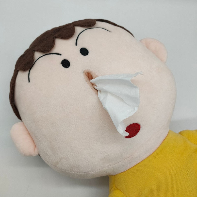 Boîte à Mouchoirs Miniature en Peluche Humoristique 4