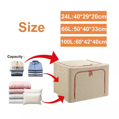 Boîte de Rangement Pliable Pratique 6