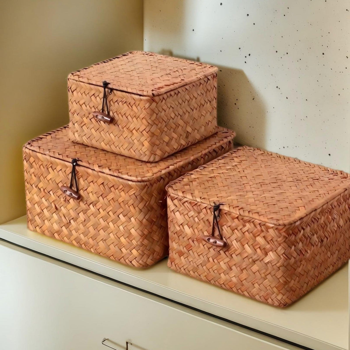 Boîte de rangement pour femme au design naturel 2