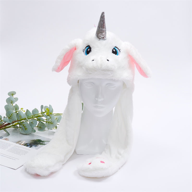 Bonnet Hiver Avec Oreilles Mobiles Amusant 18