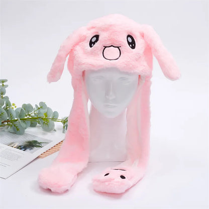 Bonnet Hiver Avec Oreilles Mobiles Amusant 2