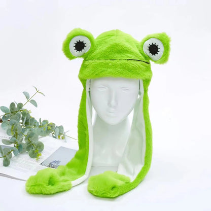 Bonnet Hiver Avec Oreilles Mobiles Amusant 25