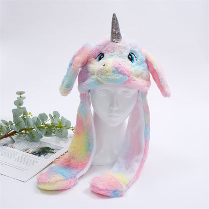 Bonnet Hiver Avec Oreilles Mobiles Amusant 26