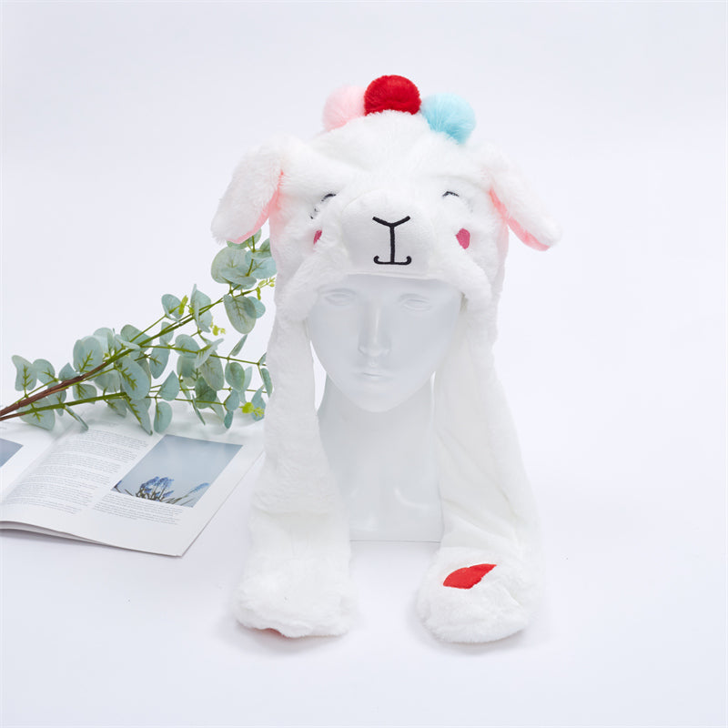 Bonnet Hiver Avec Oreilles Mobiles Amusant 28